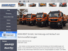 Tablet Screenshot of kom-rent.de